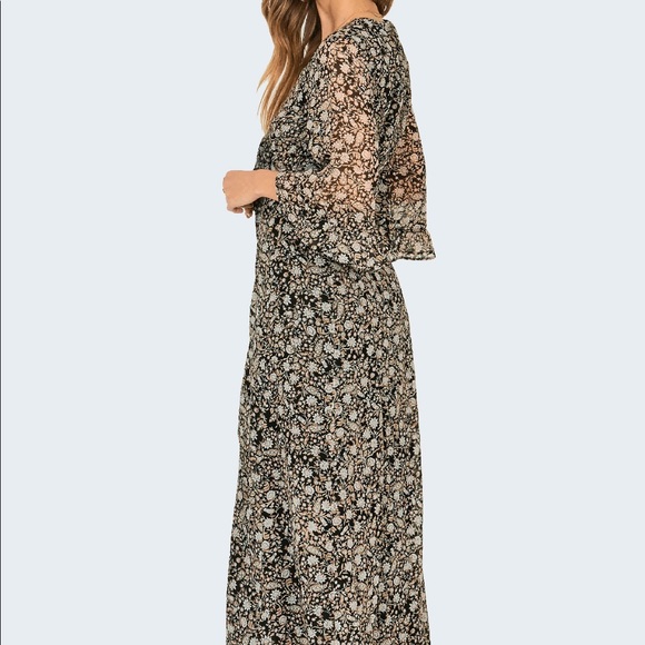 Amuse Society Besos Besos Baby Maxi Dress Sz S NWT - Picture 10 of 11
